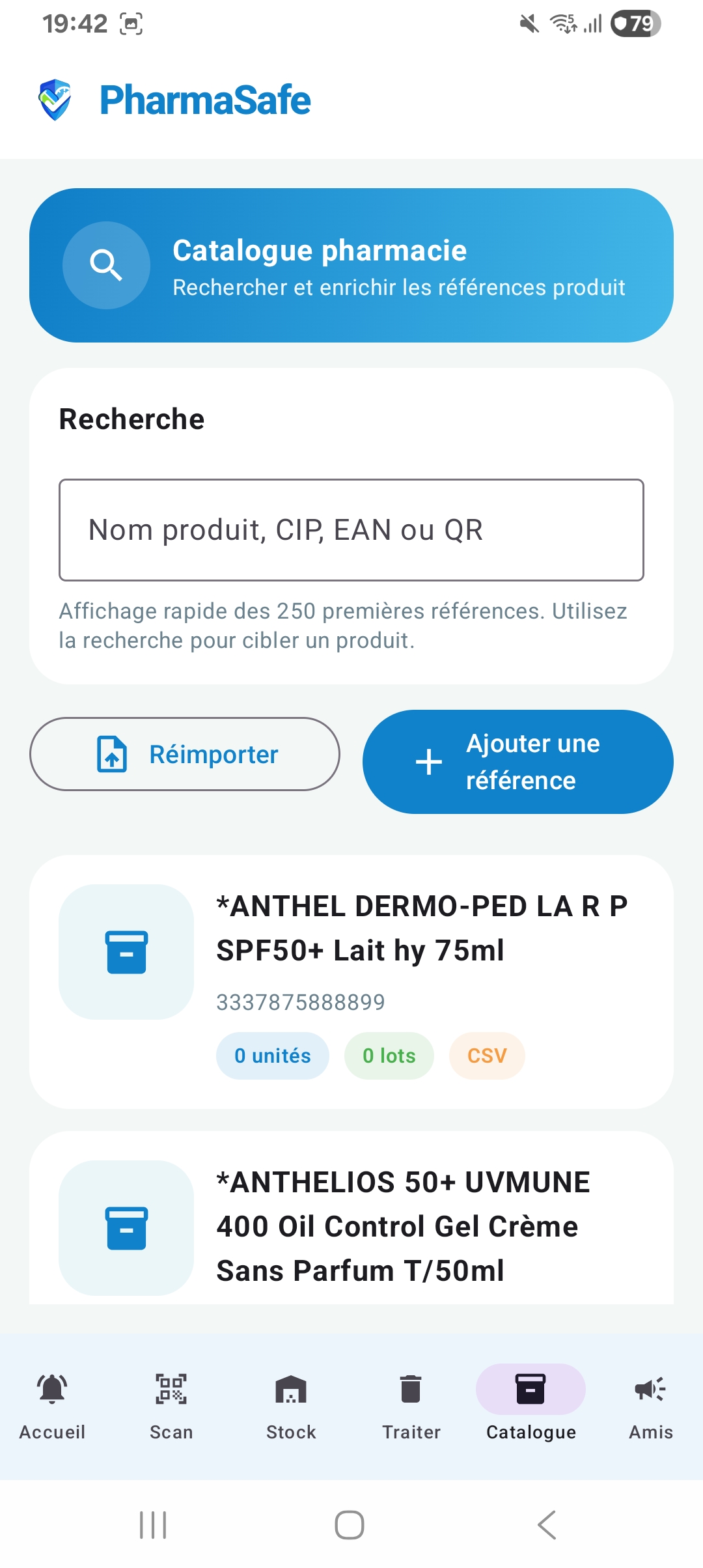 Ecran amis pharmaciens PharmaSafe
